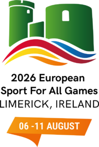 2026 European Sport For All Games. Limerick, Ireland. 06-11 August.