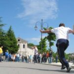Cheese Wheel Rolling